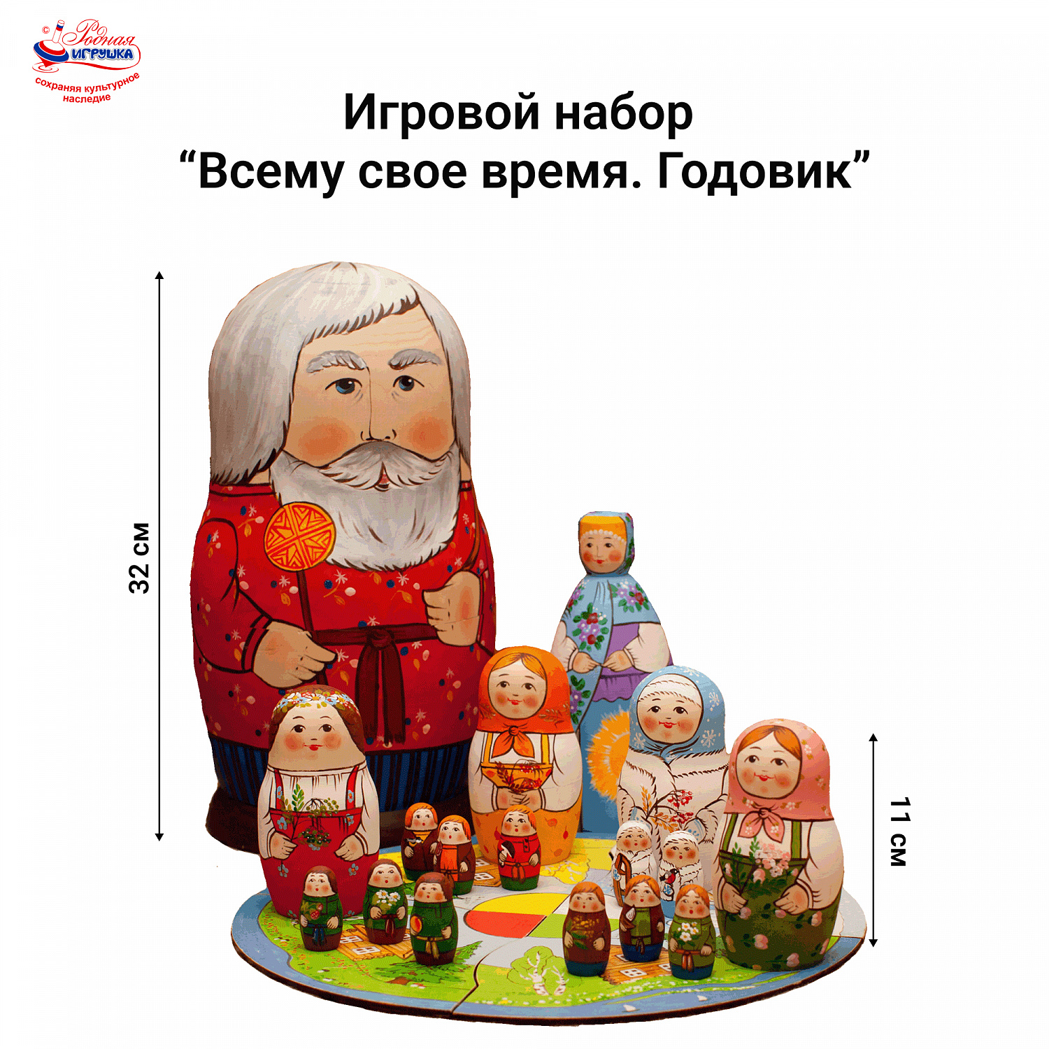 Комплект «Патриотическое воспитание детей старшего дошкольного возраста на основе русской народной культуры» 